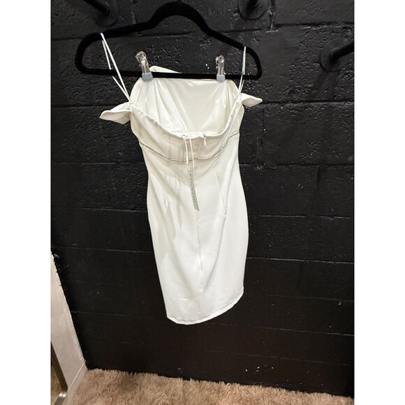 NWT Pinyor White Dress Size 34 - Picture 3 of 3